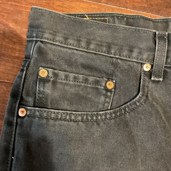 Men's Black 505 Stonewashed Levi's Size 38x32 - Picture 3 of 9